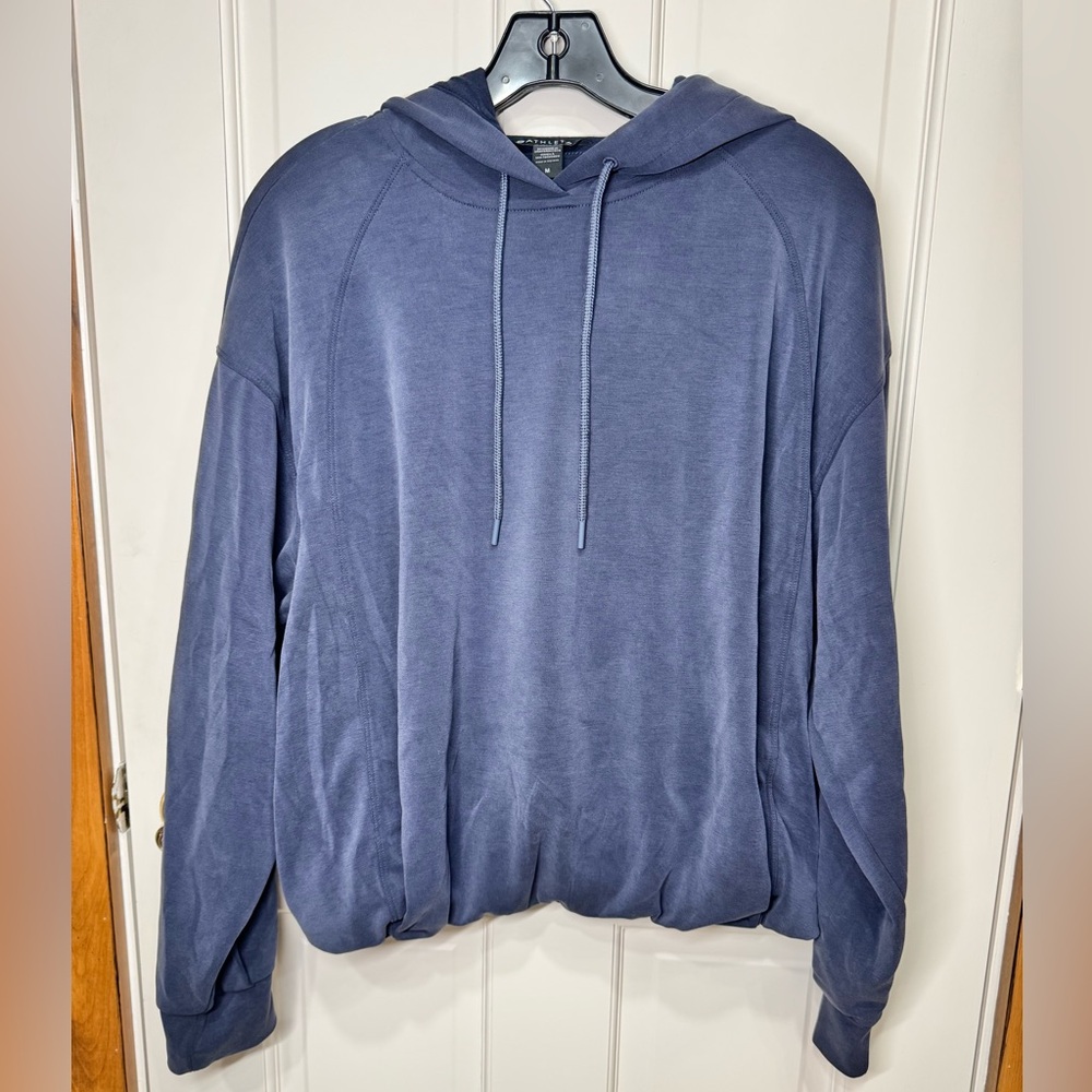 Athleta Blue Hoodie—Medium NWOT